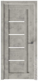 Двери Микс-1 бетон серый