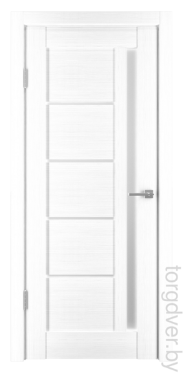 Двери Микс-2 сатин белый